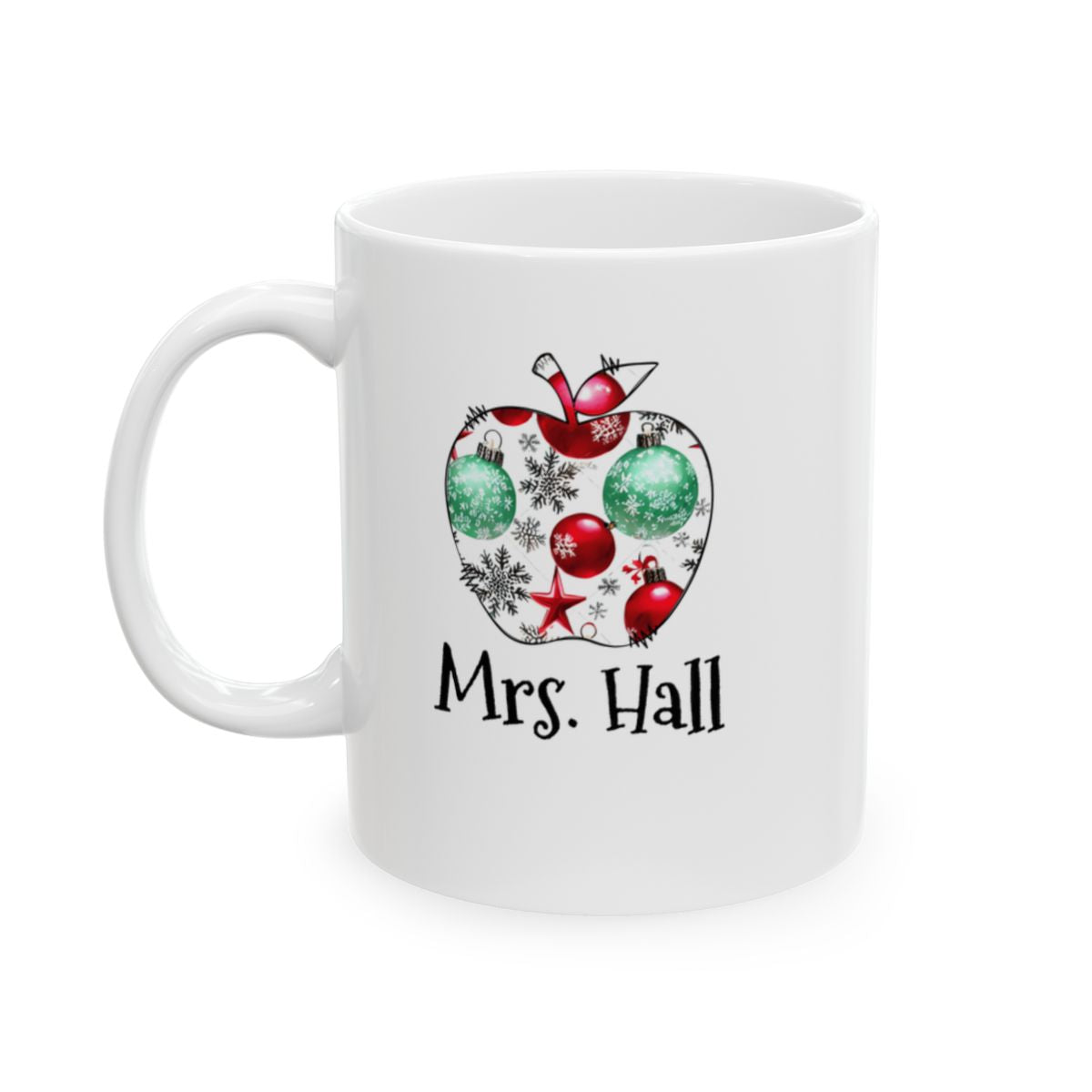 Personalized A-Z teacher gift, Ceramic Mug, (11oz, 15oz)