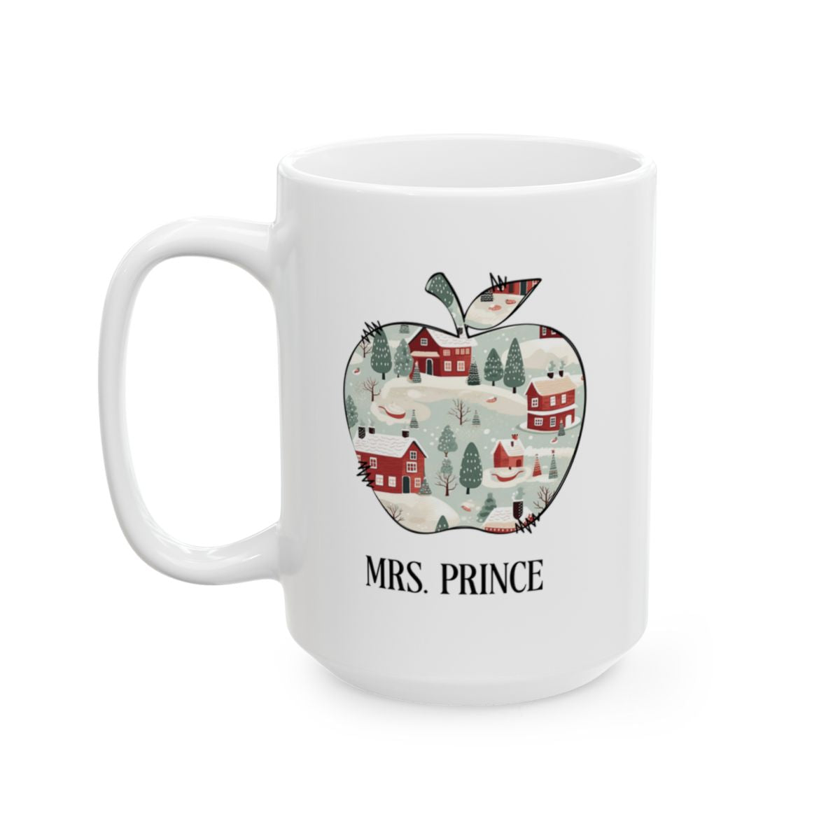 Personalized A-Z teacher’s gift, Ceramic Mug, (11oz, 15oz)