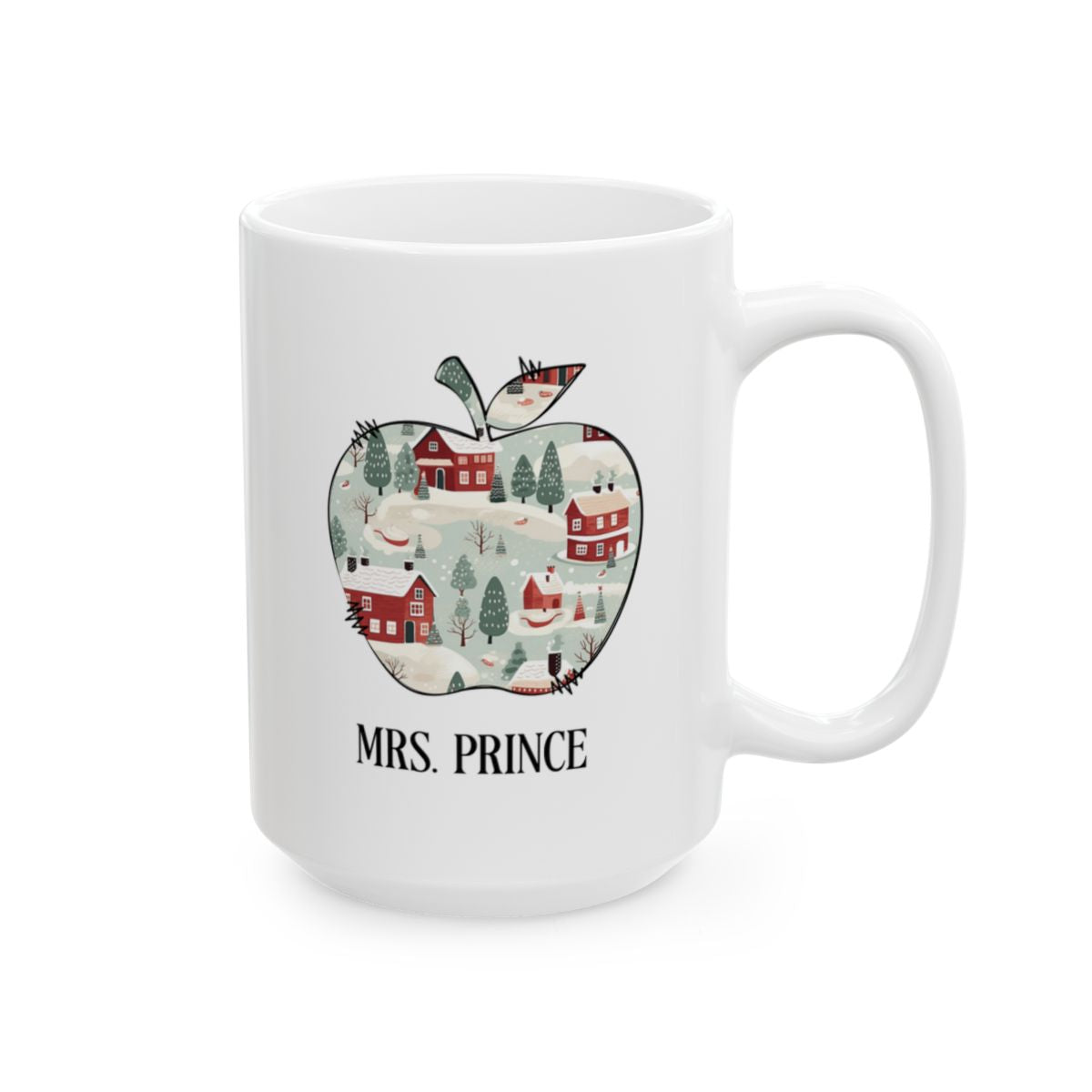 Personalized A-Z teacher’s gift, Ceramic Mug, (11oz, 15oz)