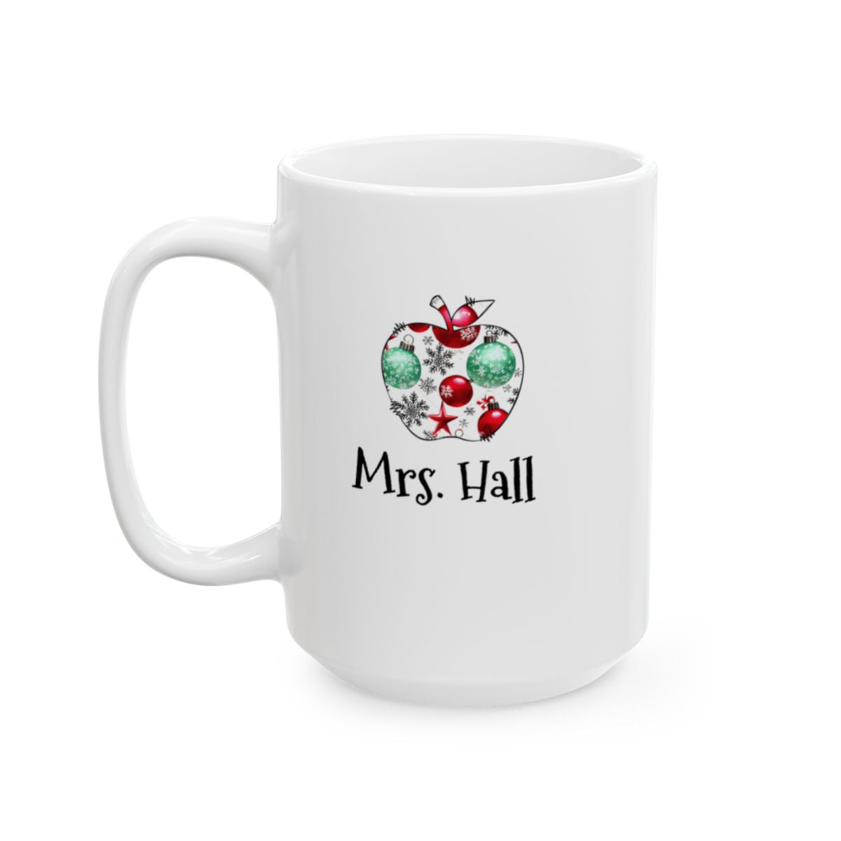 Personalized A-Z teacher gift, Ceramic Mug, (11oz, 15oz)