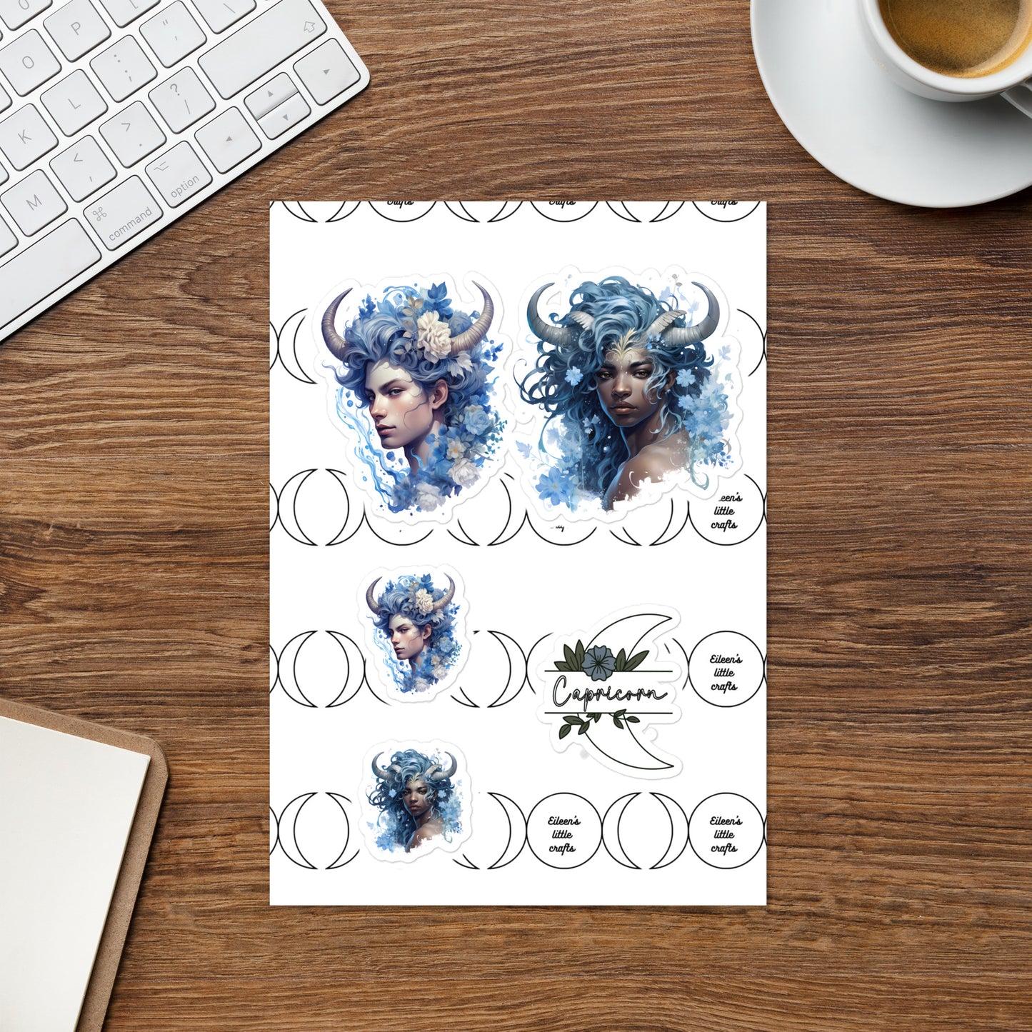 Capricorn Sticker sheet