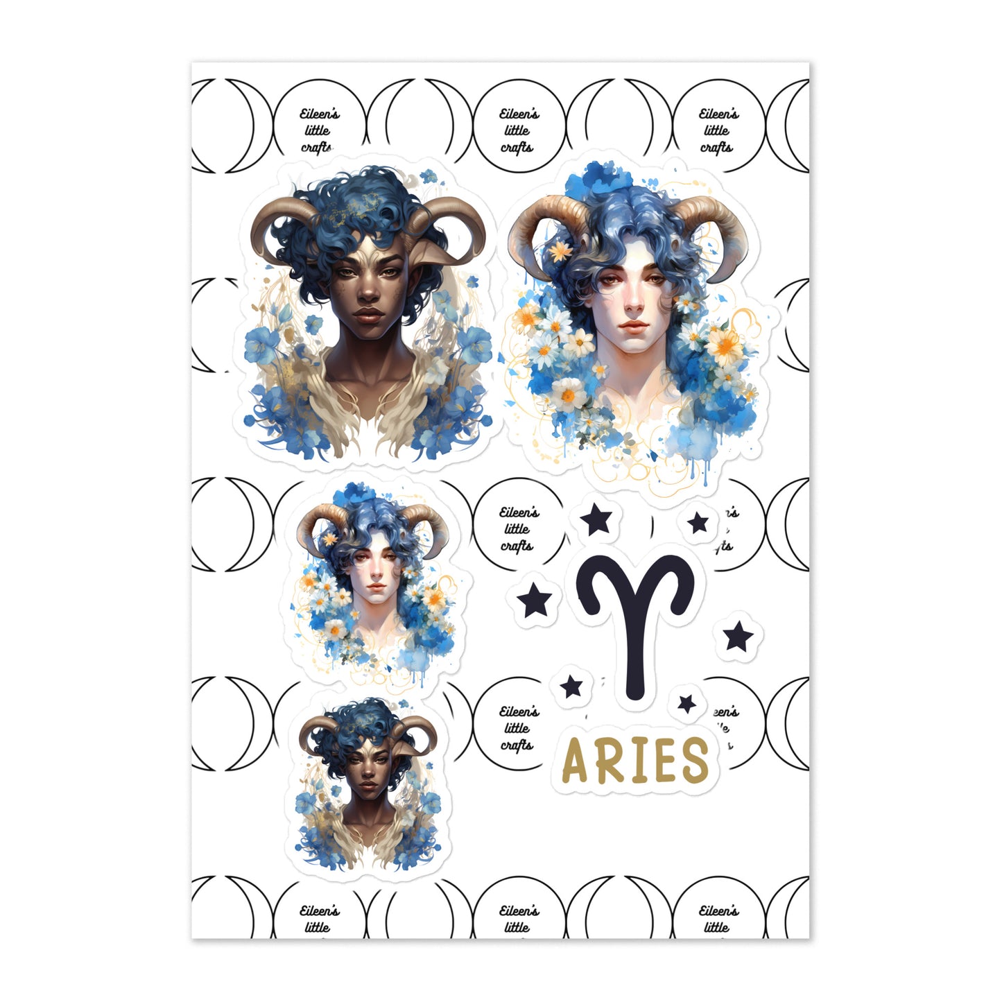 Aries, Sticker sheet