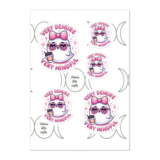 Very demure, Sticker sheet