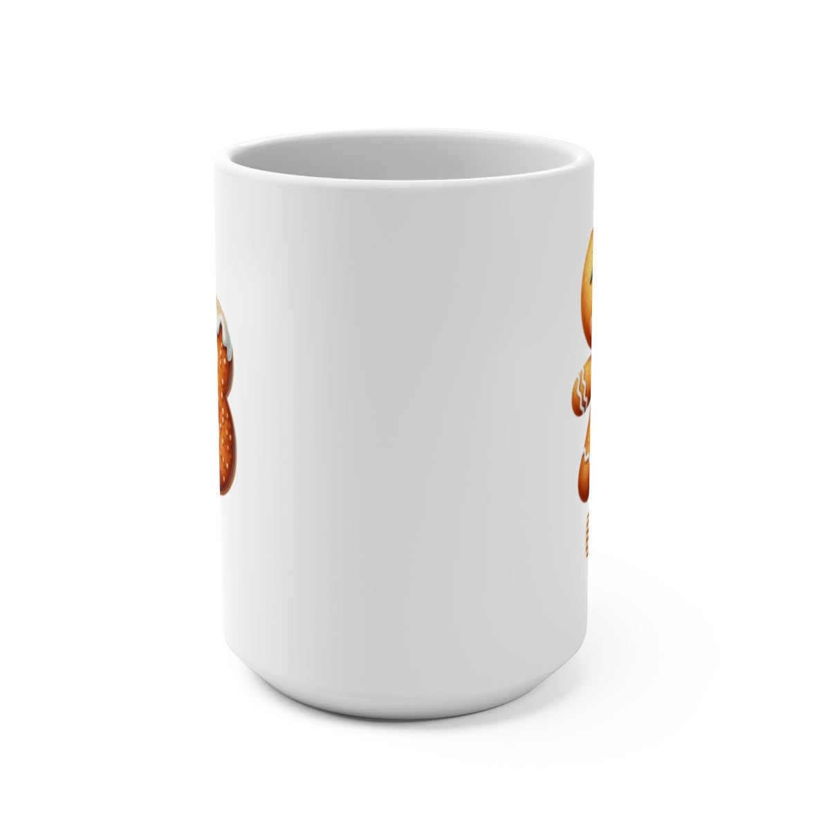 Personalized A - Z gingerbread Mug 15oz