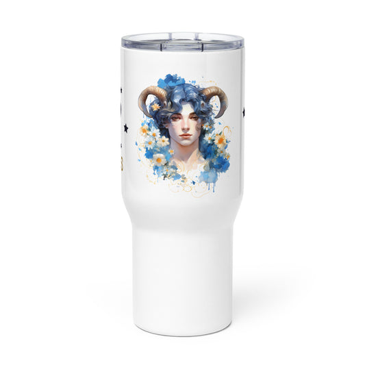 Aries, Travel mug with a handle