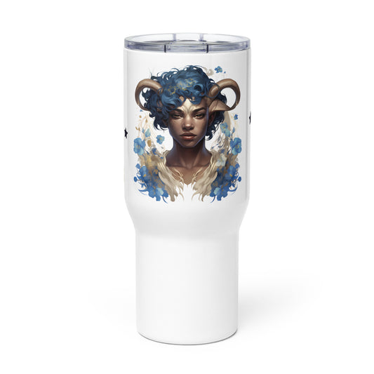 Aries,Travel mug with a handle