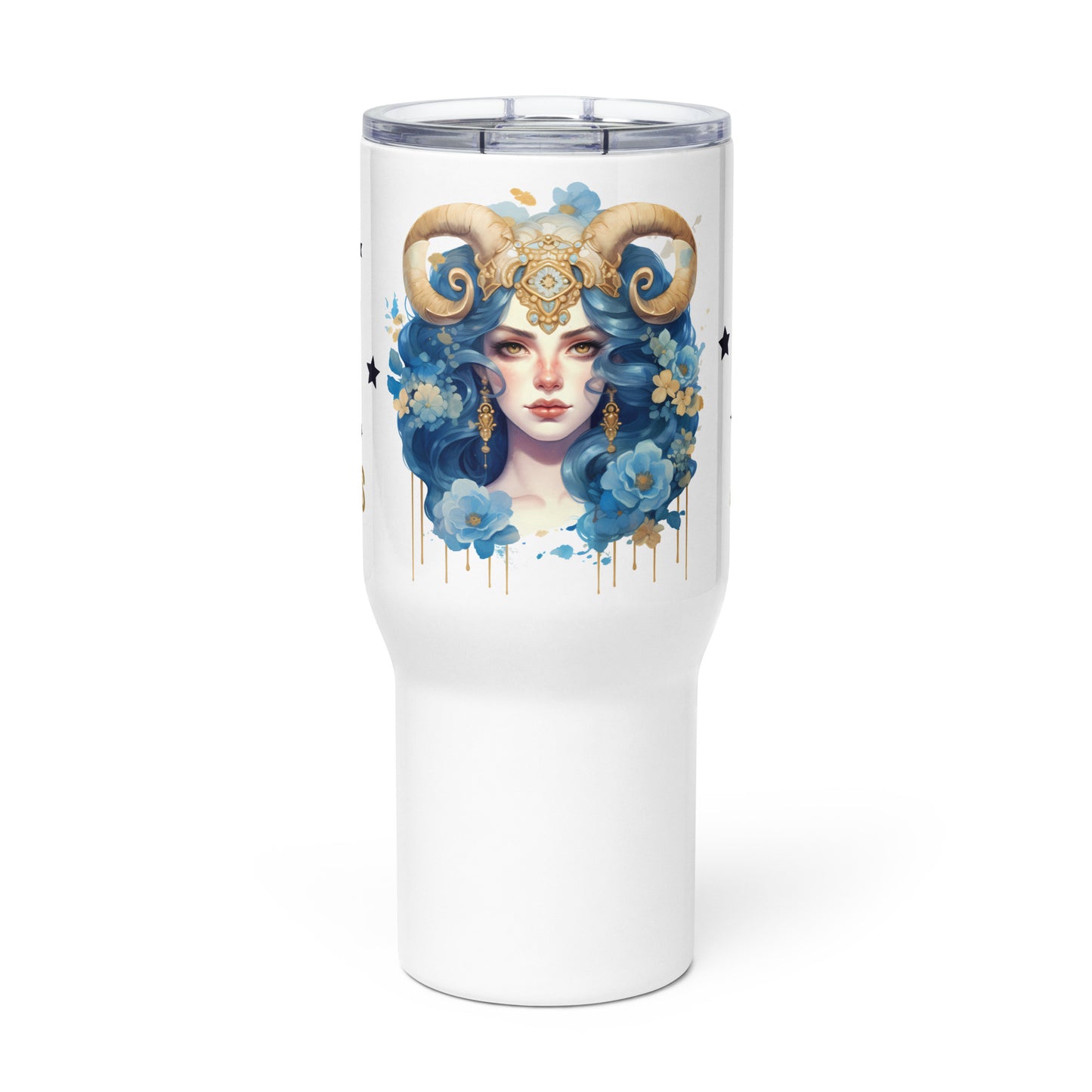 Aries, Travel mug with a handle