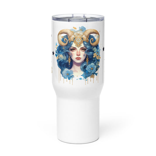 Aries, Travel mug with a handle