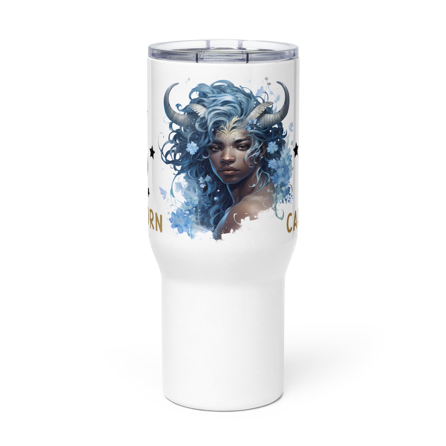 Capricorn, Travel mug with a handle