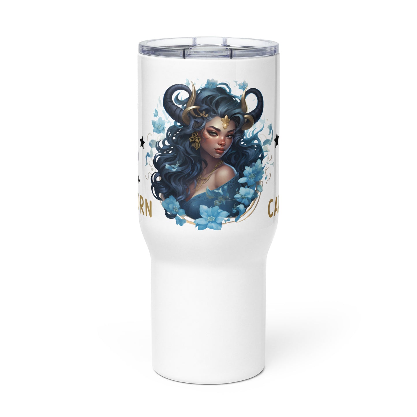 Capricorn, Travel mug with a handle