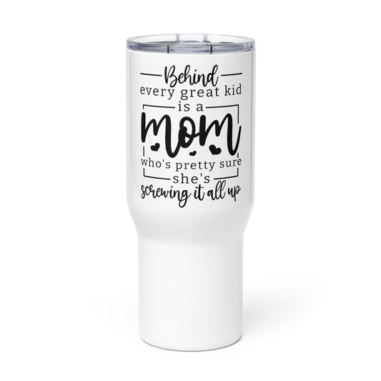 Mother’s prayer, Travel mug with a handle