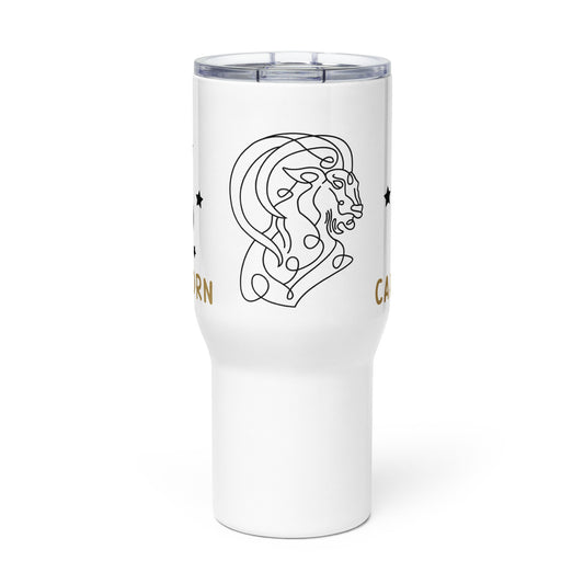 Capricorn, Travel mug with a handle