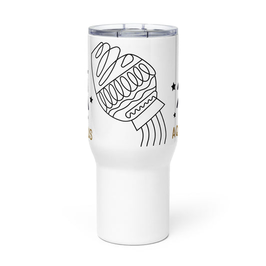 Aquarius, Travel mug with a handle