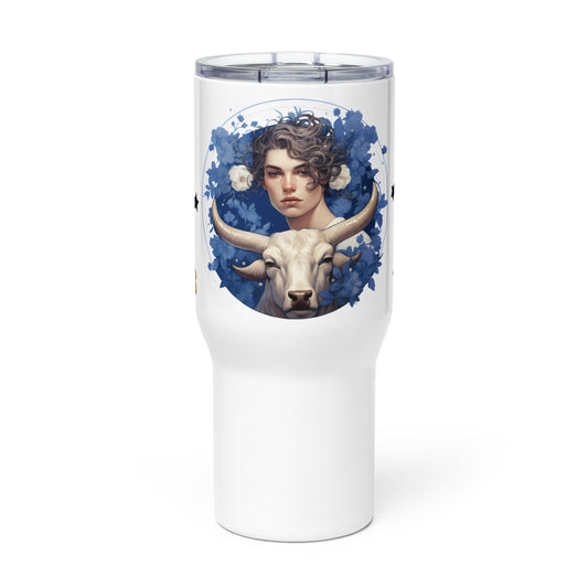 Taurus,Travel mug with a handle