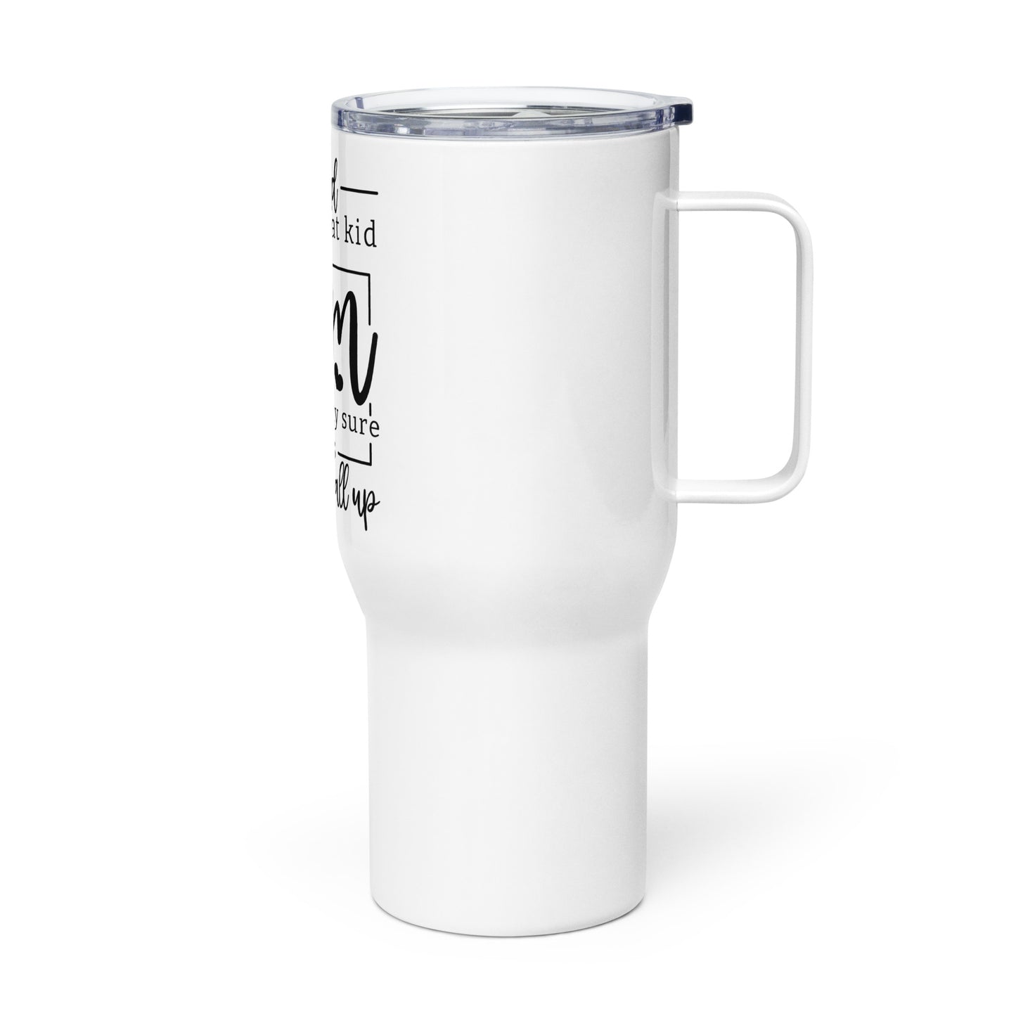 Mother’s prayer, Travel mug with a handle