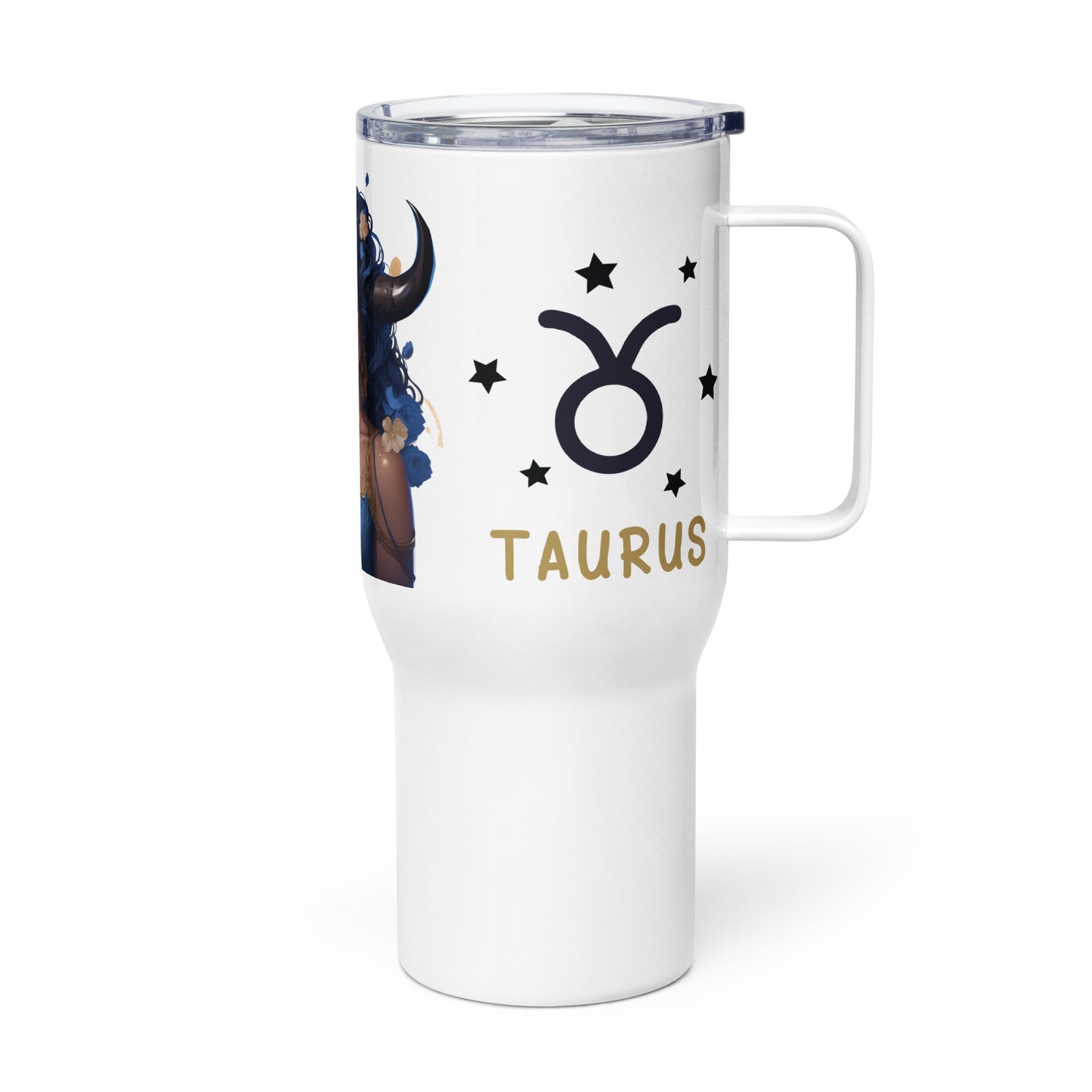 Taurus, Travel mug with a handle