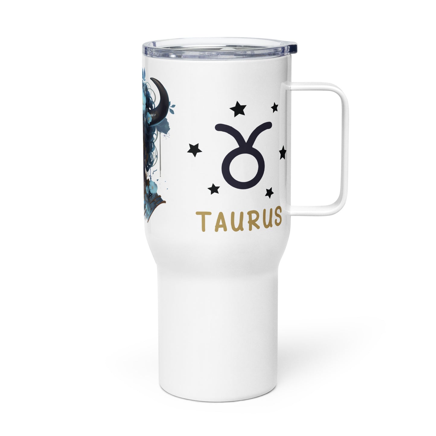 Taurus, Travel mug with a handle