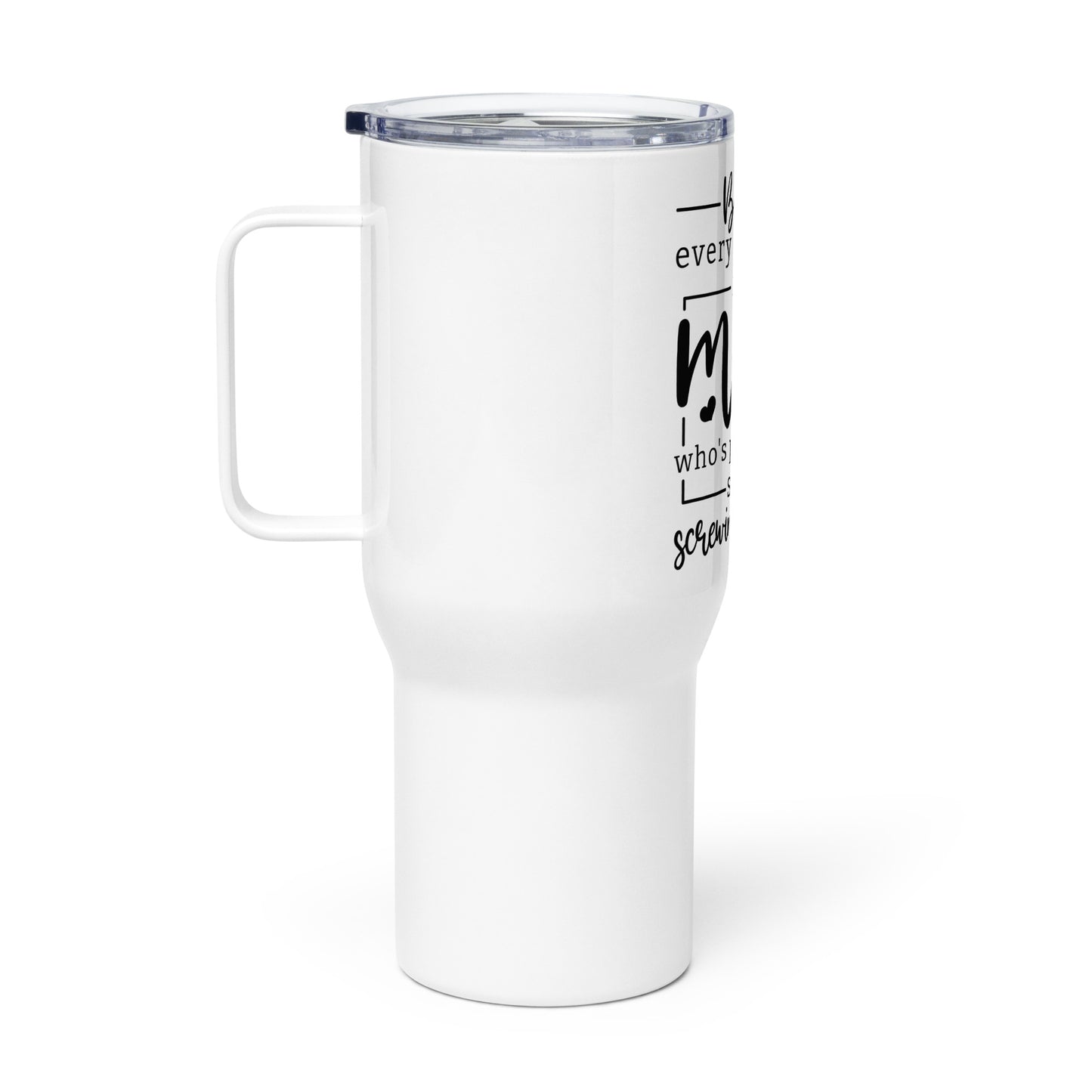 Mother’s prayer, Travel mug with a handle