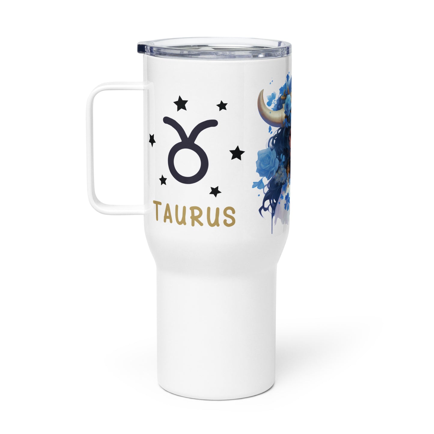 Taurus, Travel mug with a handle