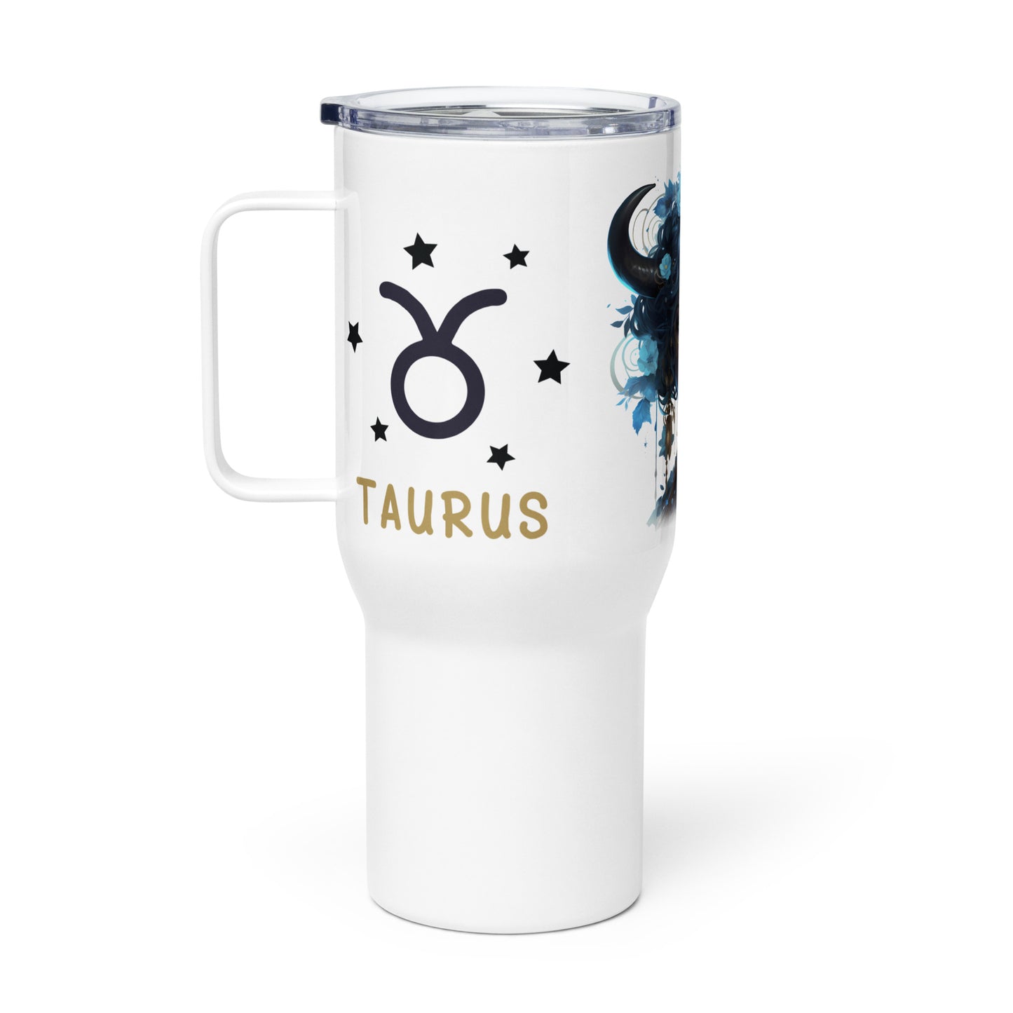 Taurus, Travel mug with a handle