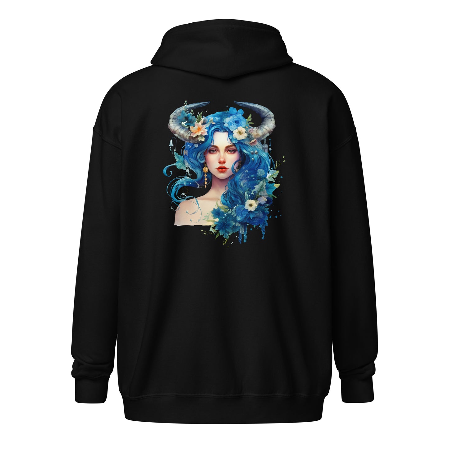 Capricorn, Unisex heavy blend zip hoodie