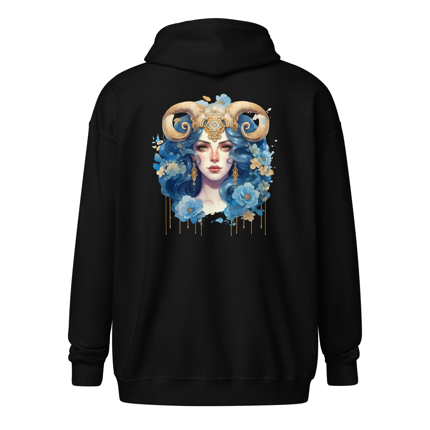 Aries, Unisex heavy blend zip hoodie