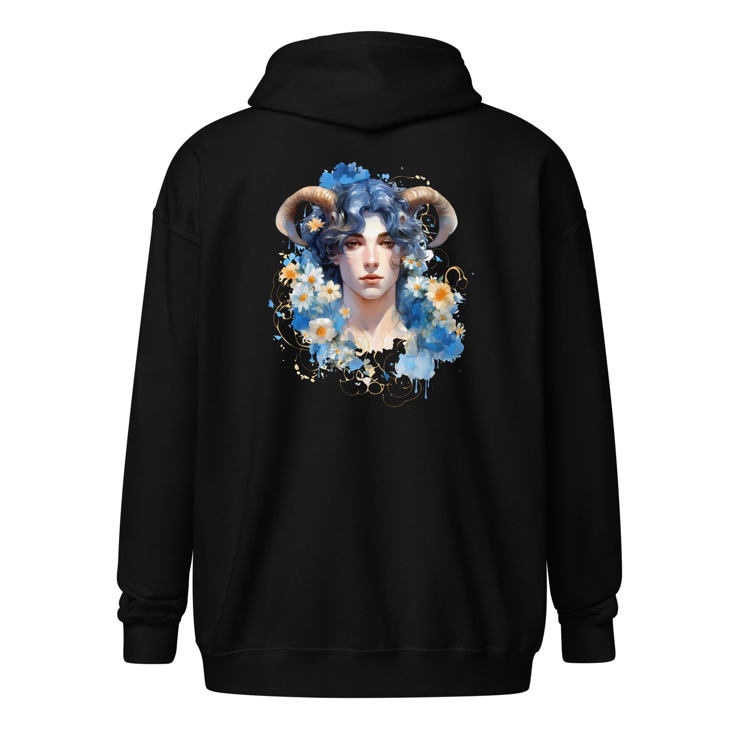 Aries, Unisex heavy blend zip hoodie