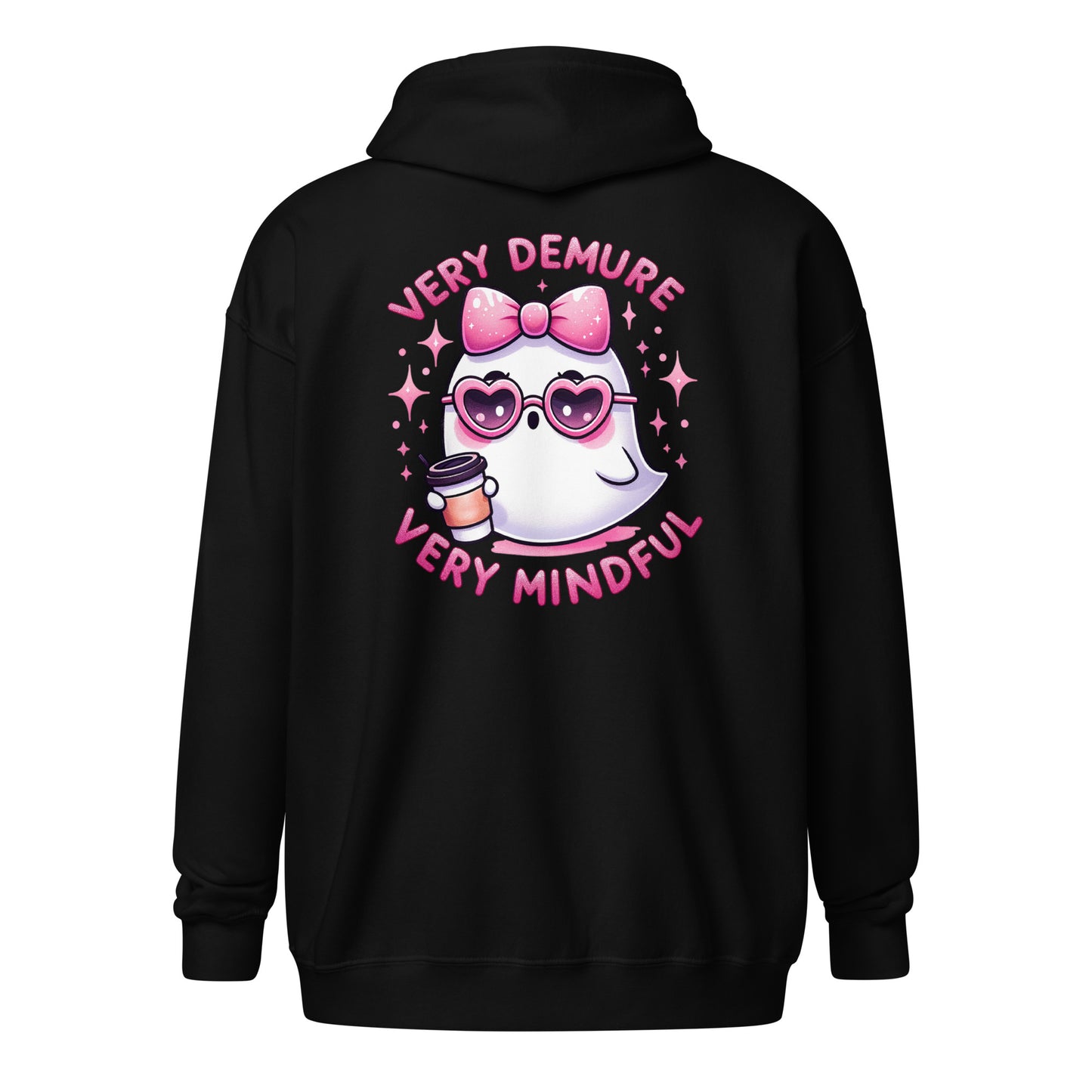 Very demure, Unisex heavy blend zip hoodie