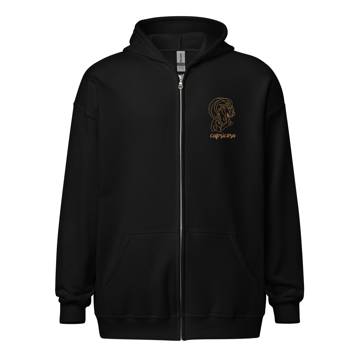 Capricorn, Unisex heavy blend zip hoodie