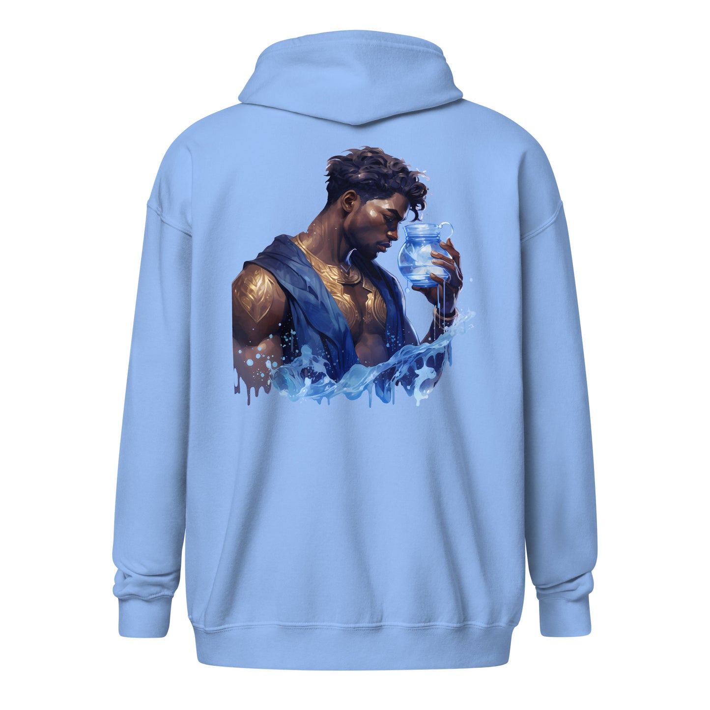 Aquarius, Unisex heavy blend zip hoodie