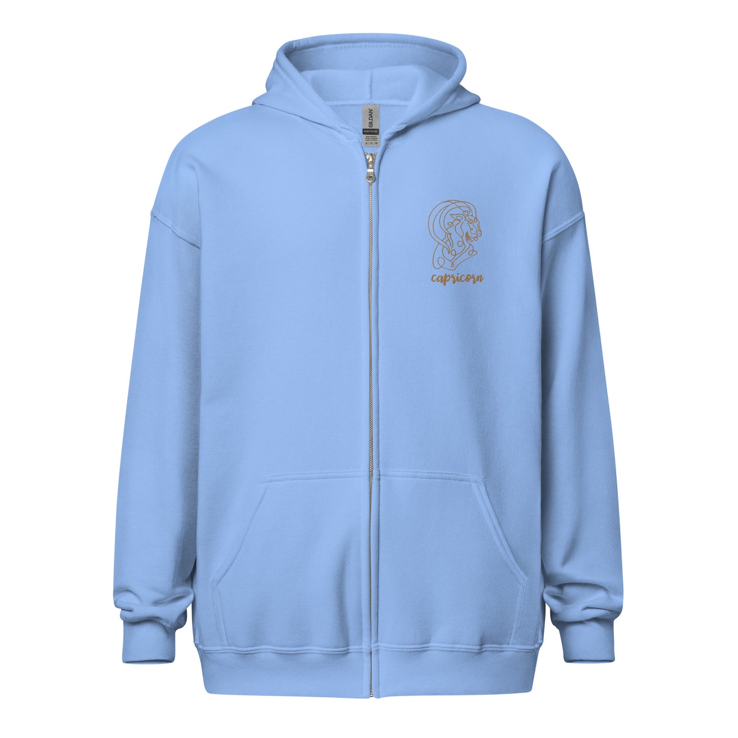 Capricorn, Unisex heavy blend zip hoodie