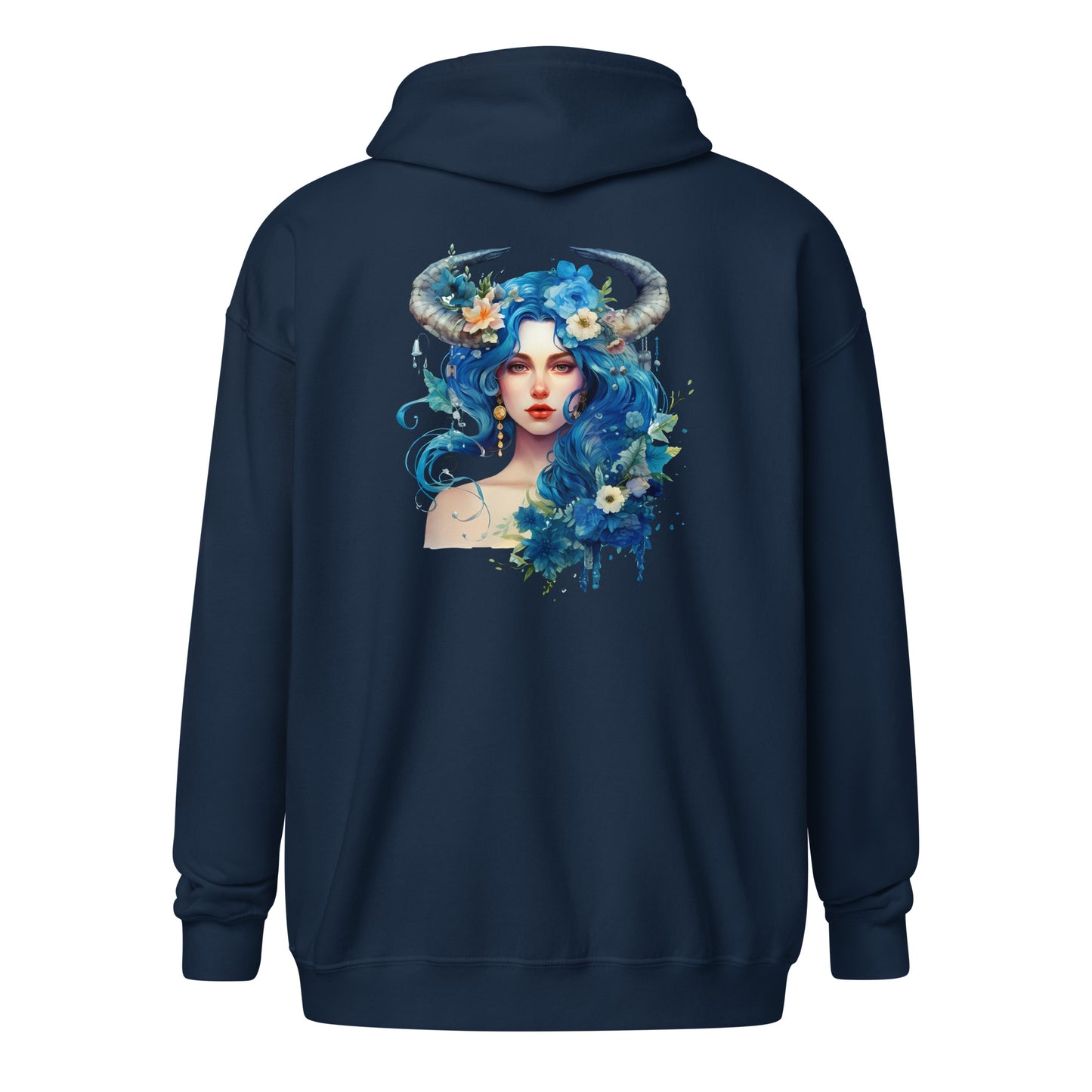 Capricorn, Unisex heavy blend zip hoodie