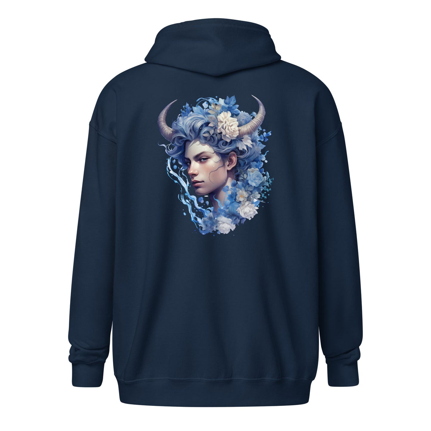 Capricorn, Unisex heavy blend zip hoodie