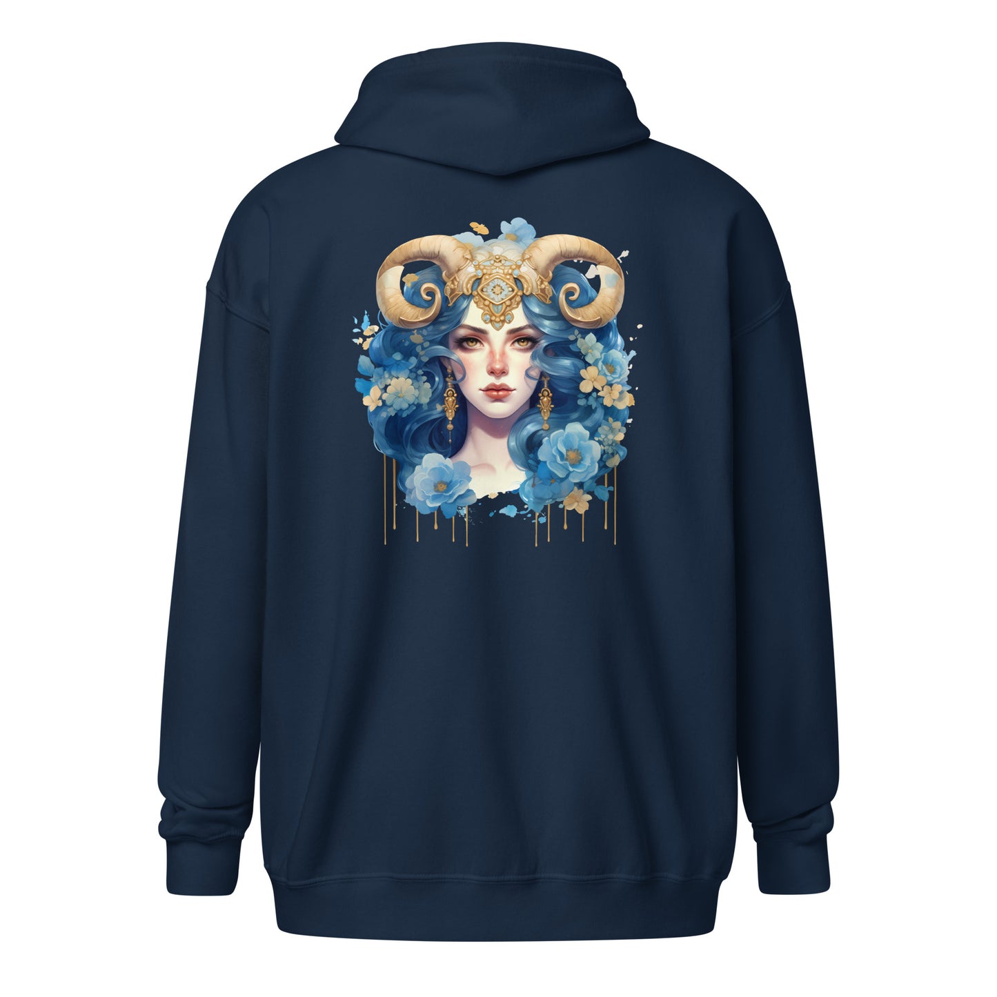 Aries, Unisex heavy blend zip hoodie