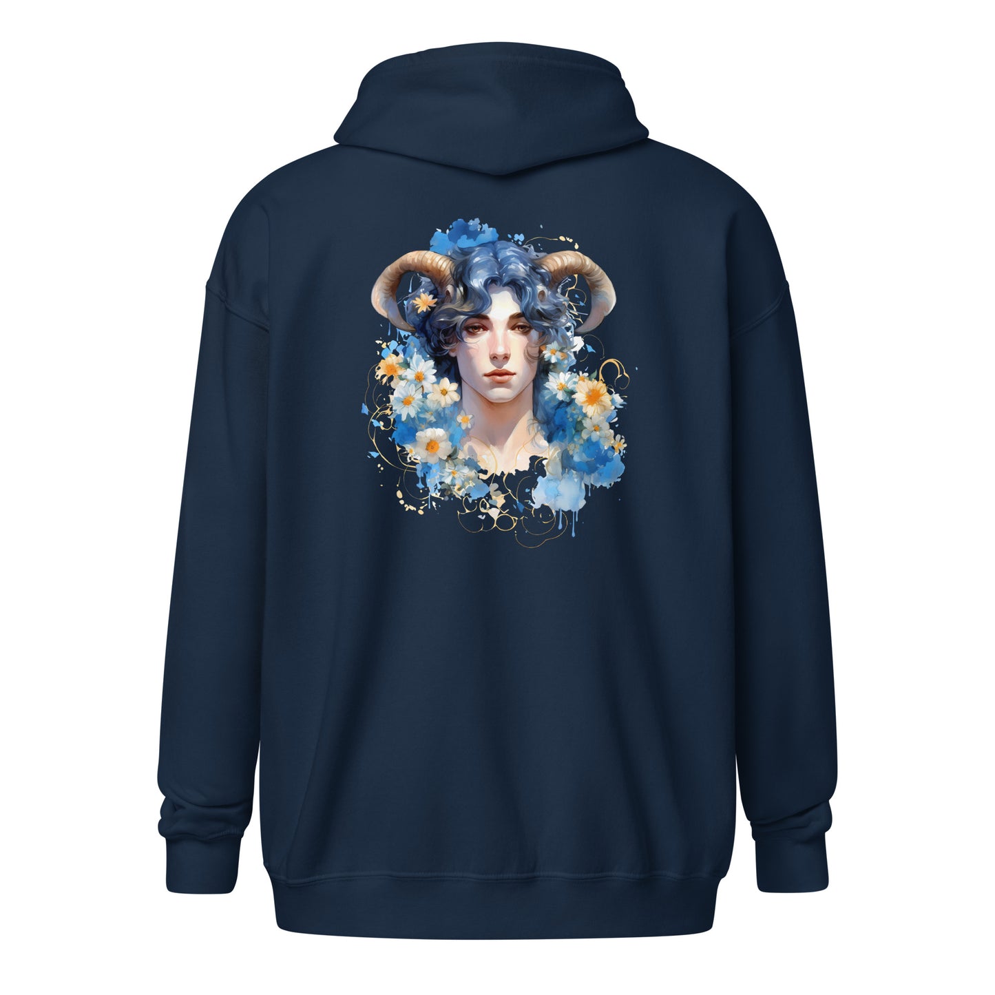 Aries, Unisex heavy blend zip hoodie