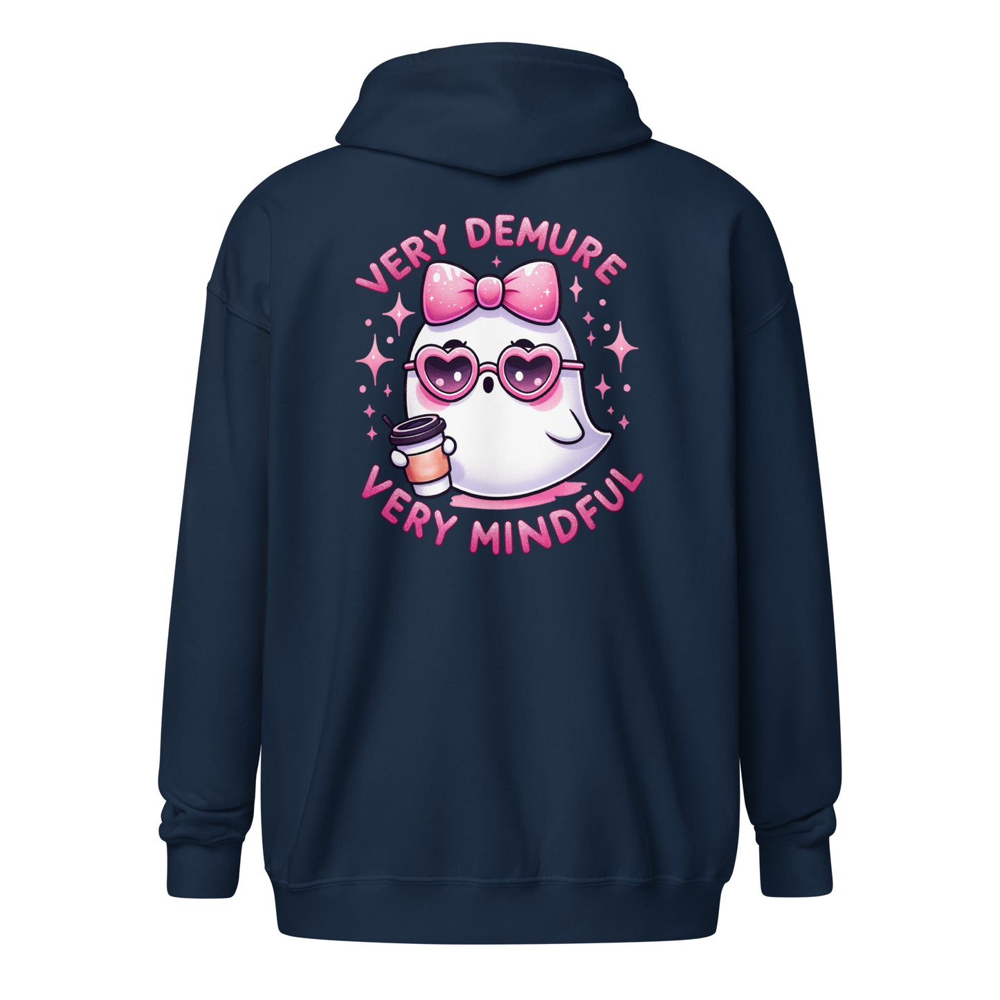 Very demure, Unisex heavy blend zip hoodie