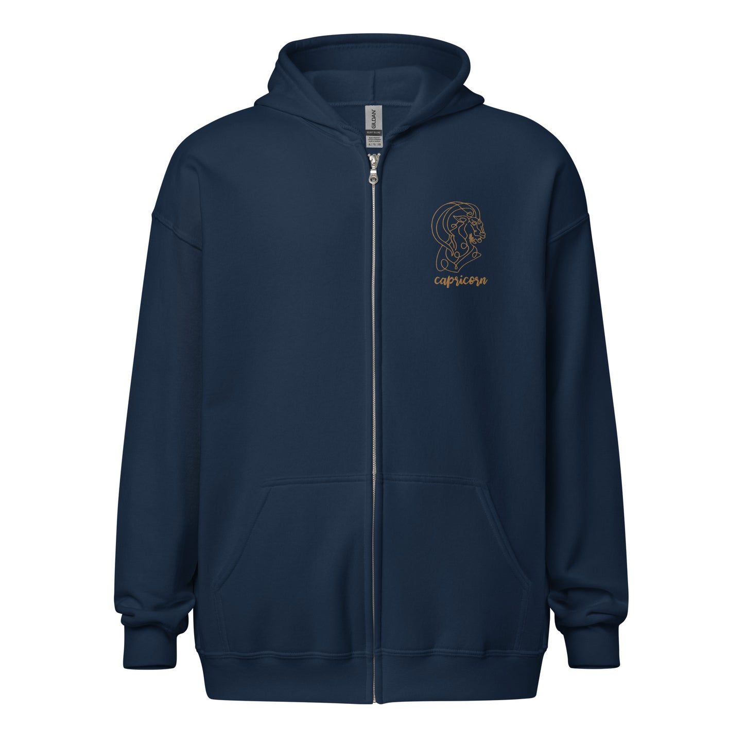 Capricorn, Unisex heavy blend zip hoodie