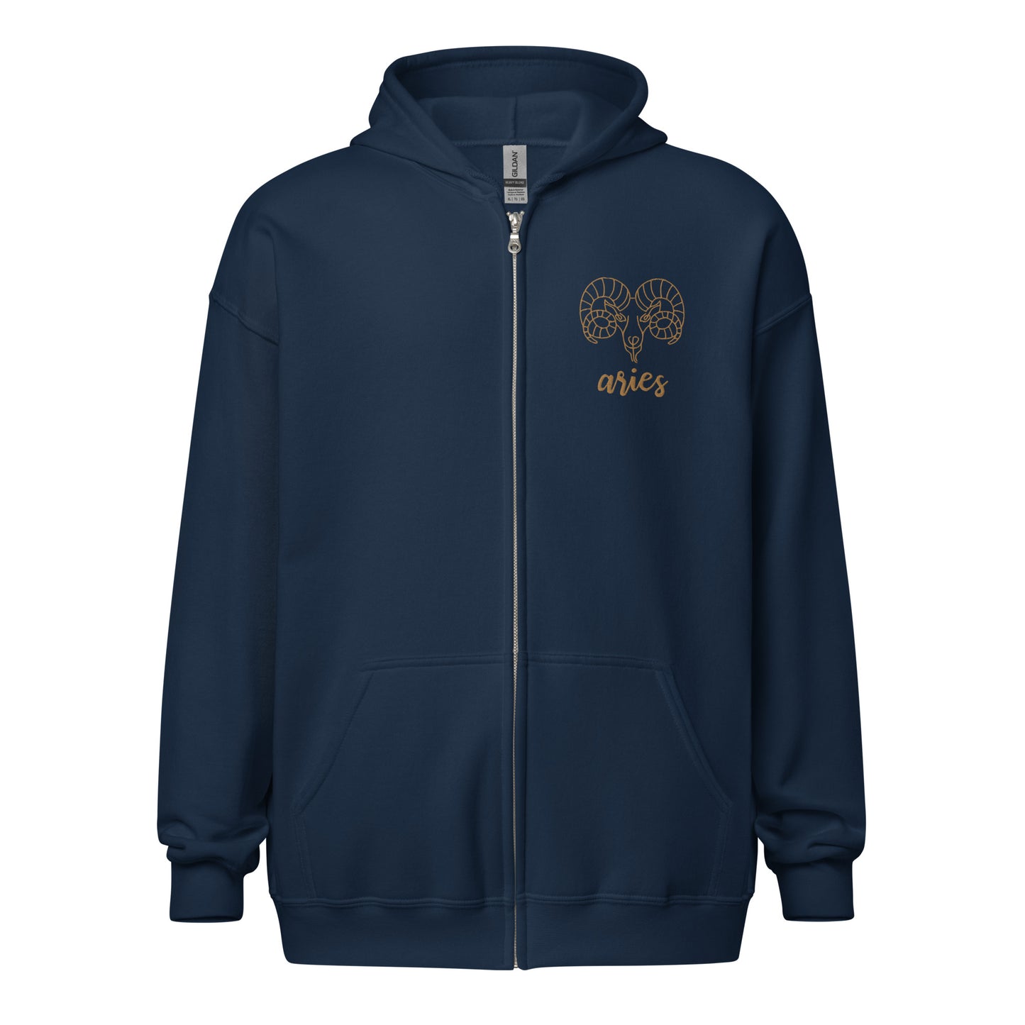 Aries, Unisex heavy blend zip hoodie