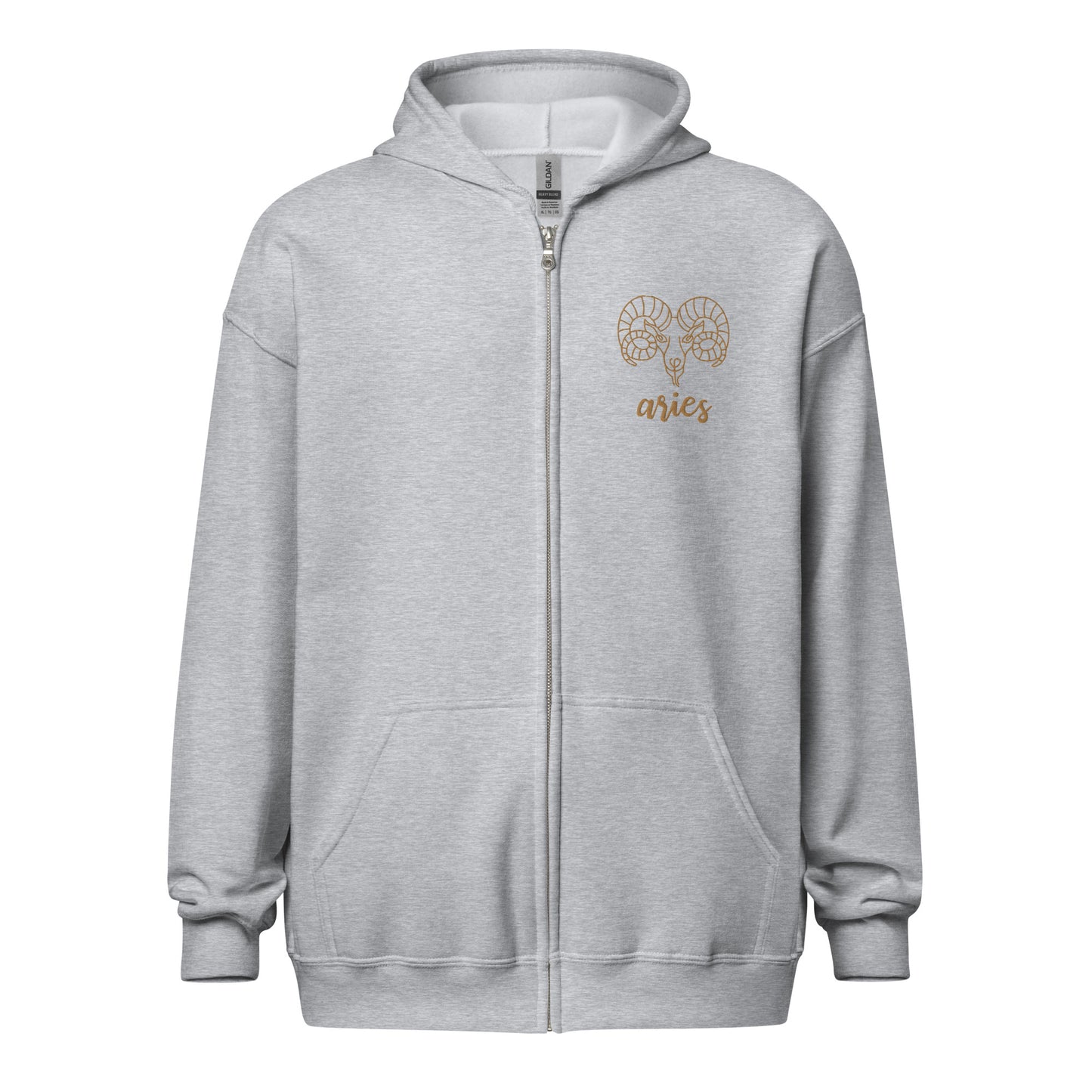 Aries, Unisex heavy blend zip hoodie